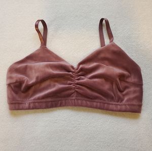Velvet sports bra